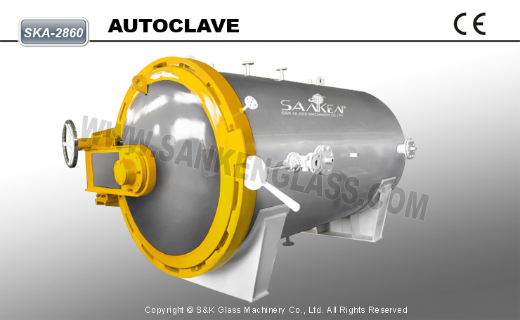 High Pressure Autoclave Bullet Proof Glass Machine